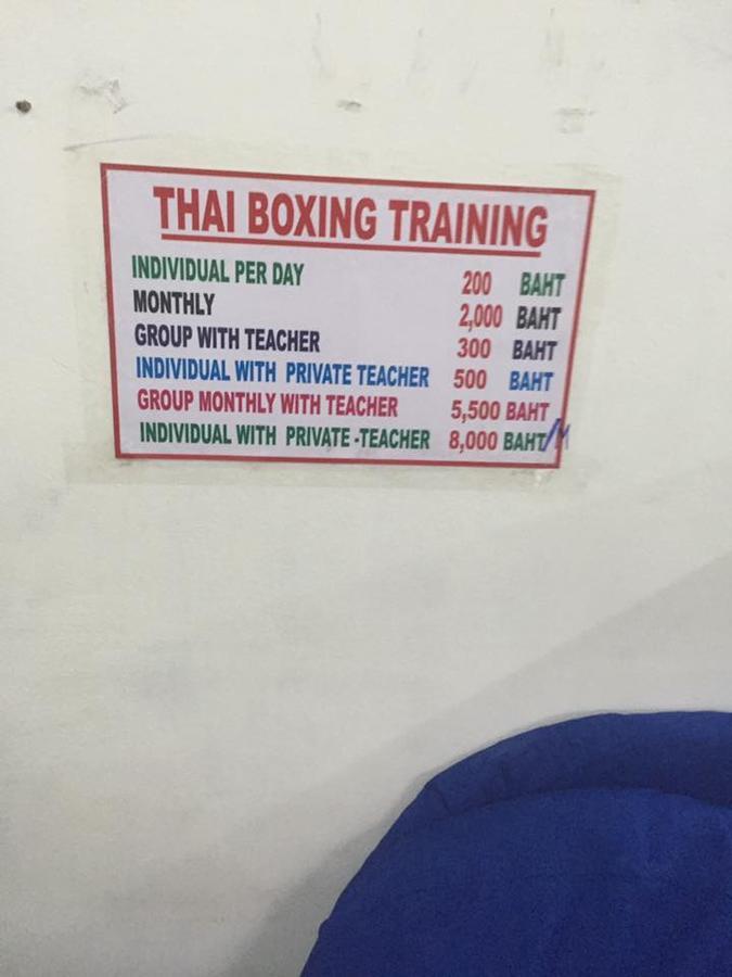 חוף ג'ומטיין Muay Thai Hostel Club 107 מראה חיצוני תמונה